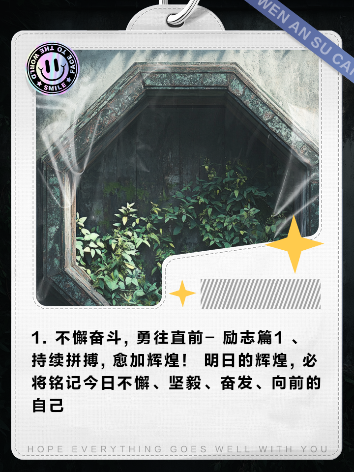 奋发向前，终向胜利，决胜执著，勇往直前的简单介绍